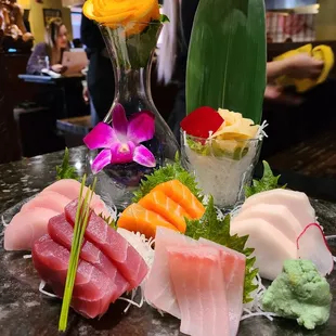 sushi and sashimi