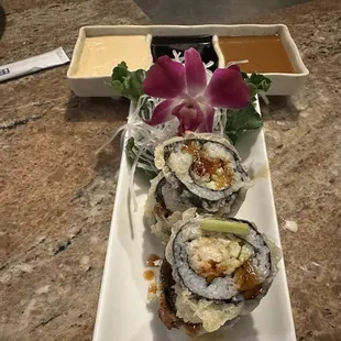Shrimp Tempura Sushi