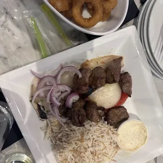 Beef Kabob Entree