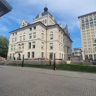 Outside of the building