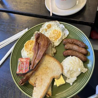 Big Blue Breakfast Platter