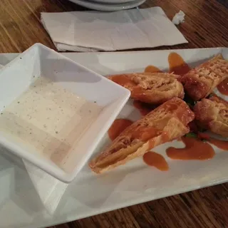 Buffalo Chicken Eggrolls