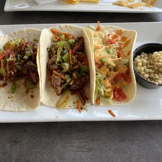 DD Mongolian Beef Tacos