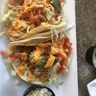 DD Volcano Shrimp Tacos