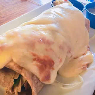 DD Sun Burned Steak Burrito