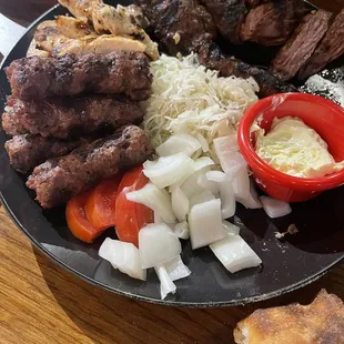 Mixed grill platter