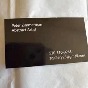 Business card