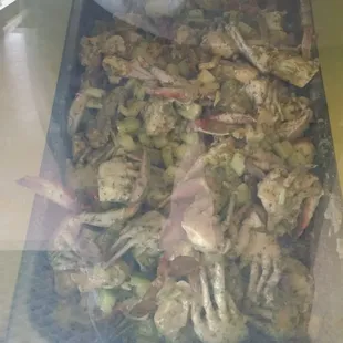 Marinated Crabs