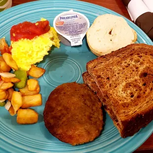 Breakfast Buffet plate.