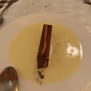 Dessert! Forgot to take a pic prior to - we had a wonderful orange dessert wine to pair