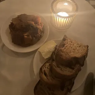 Sourdough bread &amp; ratatouille