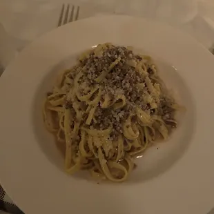 Tagliatelle With Chicken Ragu