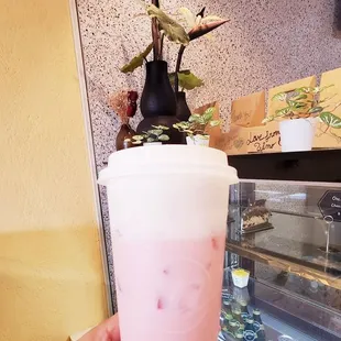 Still in love with their Cheese Rose Milk Tea!