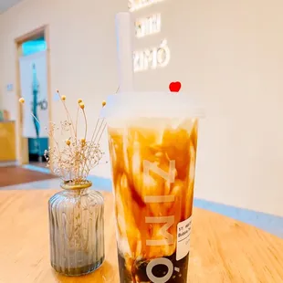 Dirty Brown Sugar Bubble Tea
