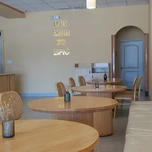 Another view from my table. Very clean and inviting atmosphere.