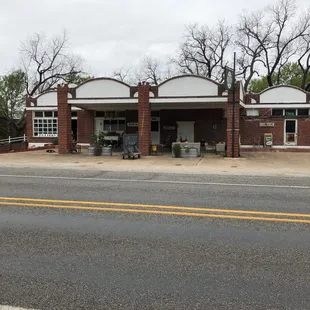 Front of location