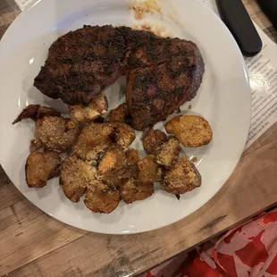 steak, food
