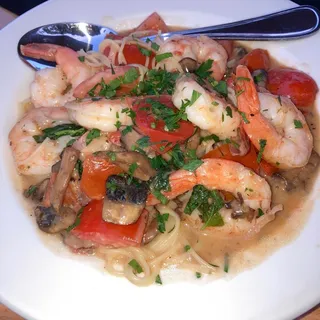 Shrimp Concasse Pasta