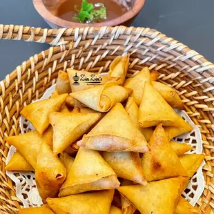 Beef Samosa bite