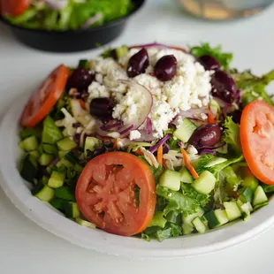 a greek salad