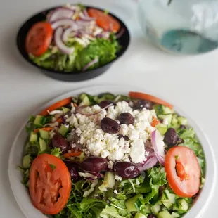 a greek salad