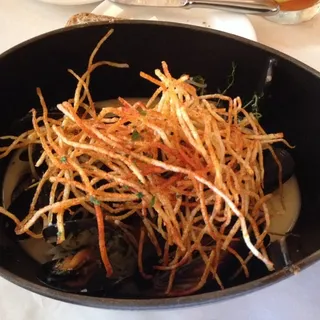 Moules Marinieres, Matchstick Frites