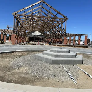 Construction almost done of the new tasting room!