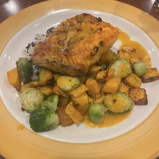 Grilled Atlantic Salmon