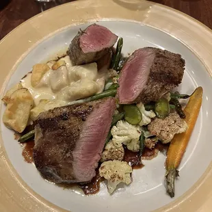 Grilled Lamb Strip Loin