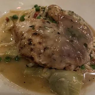 Chicken Paillard Saltimbocca