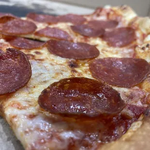 Delicious classic pepperoni