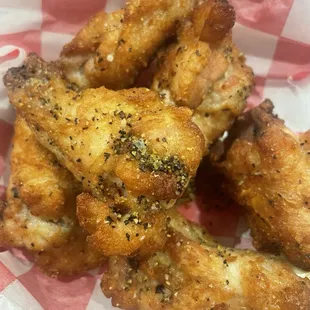 Lemon pepper 6 Pcs Wings