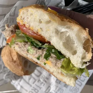 Tuna Melt Sandwich