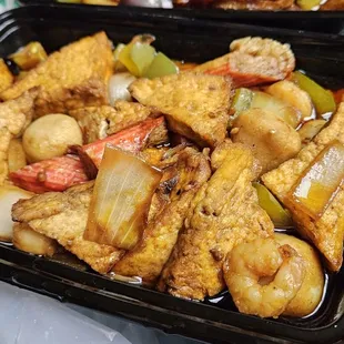 Tofu seafood