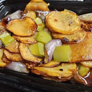 Potato sliced