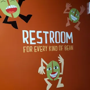 Gender neutral restrooms. I like the description