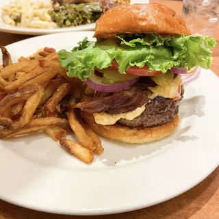 MONDAY Burger Blue Plate