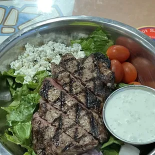 Steak Salad is incredible!