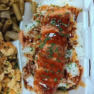 Teriyaki salmon