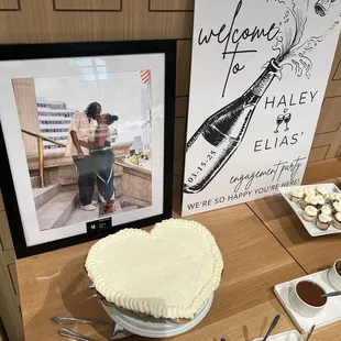 Zinnia outdid themselves with their attention to detail for a September engagement luncheon.