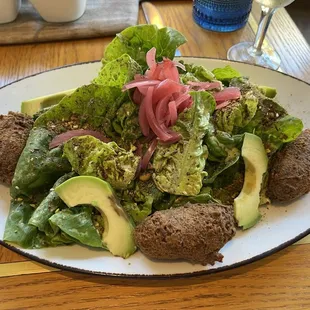 Little Gem Salad, Add Falafel