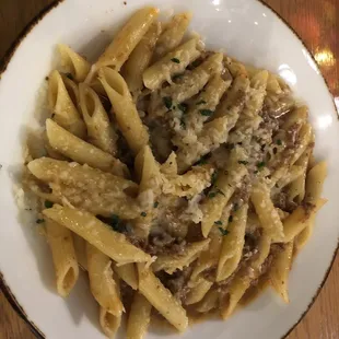 Penne with Ragu