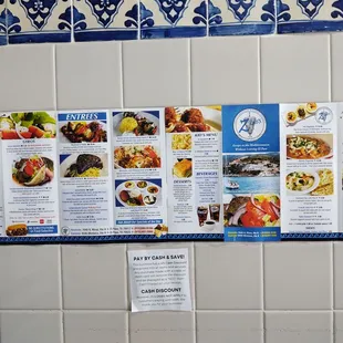 Zinos Menu