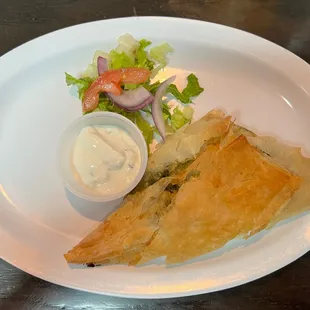 a plate of food