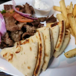 steak, food