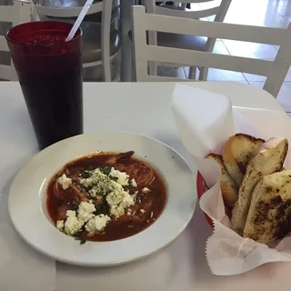 Shrimp Saganaki