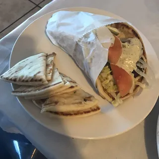 Falafel & Hummus Sandwich