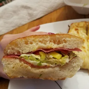 Spicy Italian sub...not actually spicy though