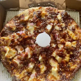 BBQ Chicken Round Specialty Pizza