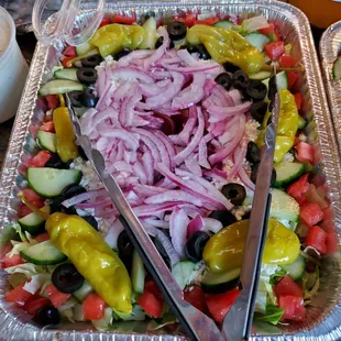 Greek salad... 9/12/2020